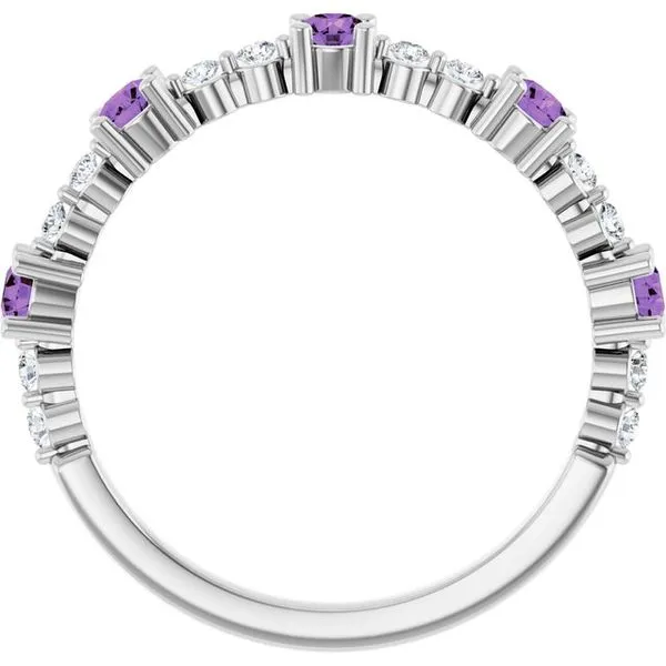 Accented Stackable Ring Image 2 Cherry Street Jewelers Tulsa, OK