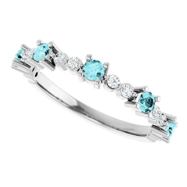 Accented Stackable Ring Image 5 Cherry Street Jewelers Tulsa, OK