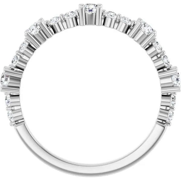 Accented Stackable Ring Image 2 Henry B. Ball Jewelers Canton, OH