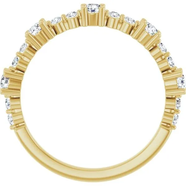 Accented Stackable Ring Image 2 Milan's Jewelry Inc Sarasota, FL