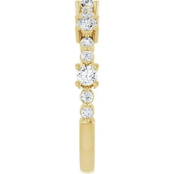 Accented Stackable Ring Image 4 Henry B. Ball Jewelers Canton, OH