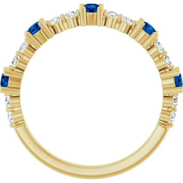 Accented Stackable Ring Image 2 Henry B. Ball Jewelers Canton, OH