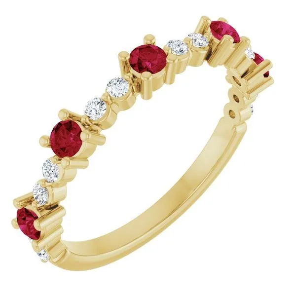 Accented Stackable Ring Henry B. Ball Jewelers Canton, OH