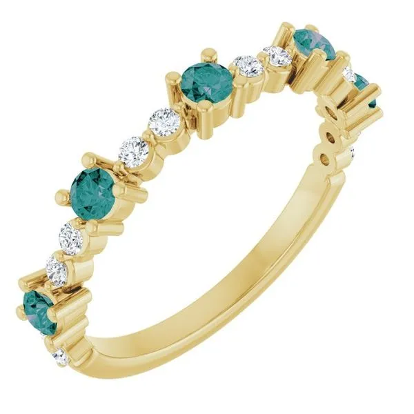 Accented Stackable Ring Henry B. Ball Jewelers Canton, OH