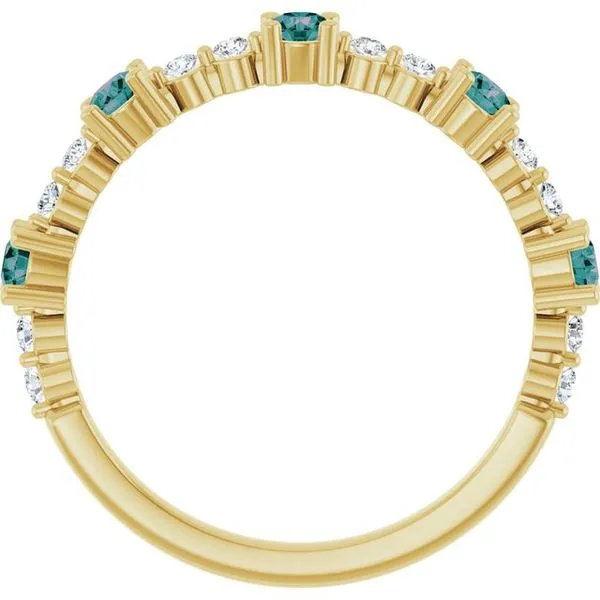 Accented Stackable Ring Image 2 Henry B. Ball Jewelers Canton, OH