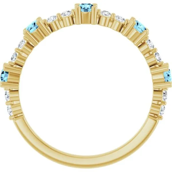 Accented Stackable Ring Image 2 Cherry Street Jewelers Tulsa, OK