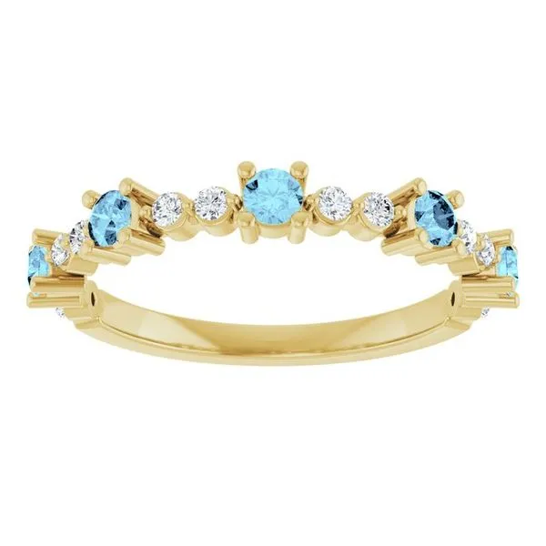 Accented Stackable Ring Image 3 Cherry Street Jewelers Tulsa, OK