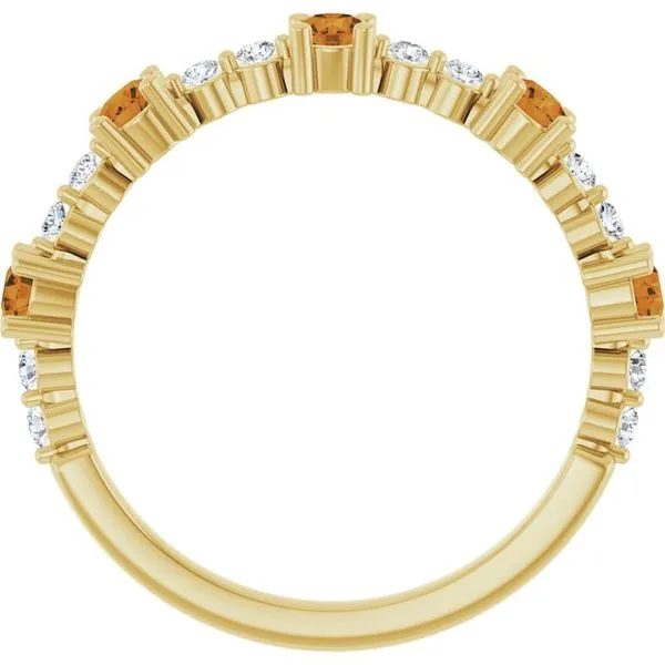 Accented Stackable Ring Image 2 Cherry Street Jewelers Tulsa, OK