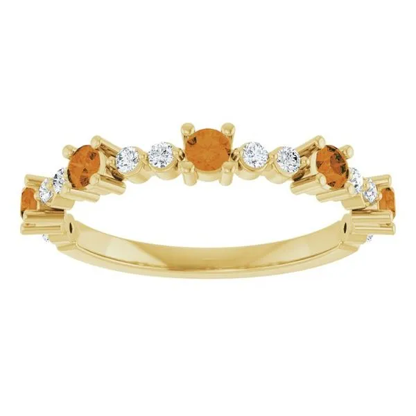 Accented Stackable Ring Image 3 Long Jewelers Chesapeake, VA