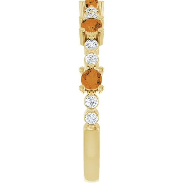 Accented Stackable Ring Image 4 Cherry Street Jewelers Tulsa, OK