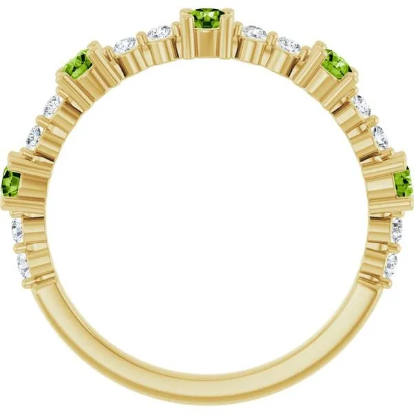 Accented Stackable Ring Image 2 Henry B. Ball Jewelers Canton, OH