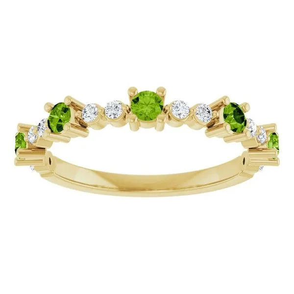 Accented Stackable Ring Image 3 Henry B. Ball Jewelers Canton, OH