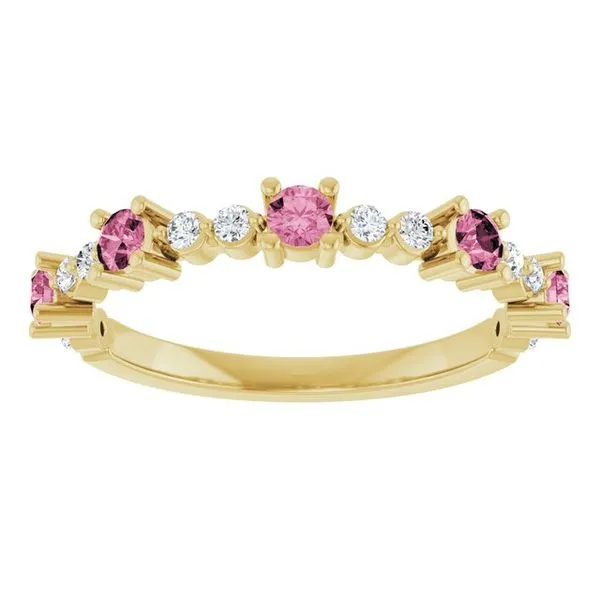 Accented Stackable Ring Image 3 Henry B. Ball Jewelers Canton, OH