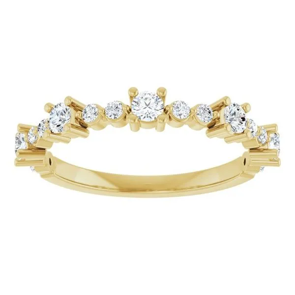 Accented Stackable Ring Image 3 Mendham Jewelers Mendham, NJ
