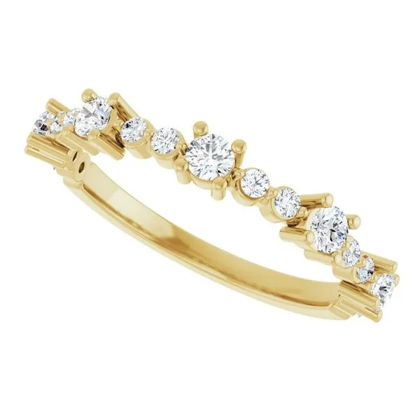 Accented Stackable Ring Image 5 Mendham Jewelers Mendham, NJ