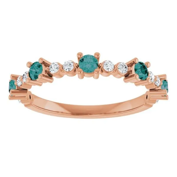 Accented Stackable Ring Image 3 Henry B. Ball Jewelers Canton, OH