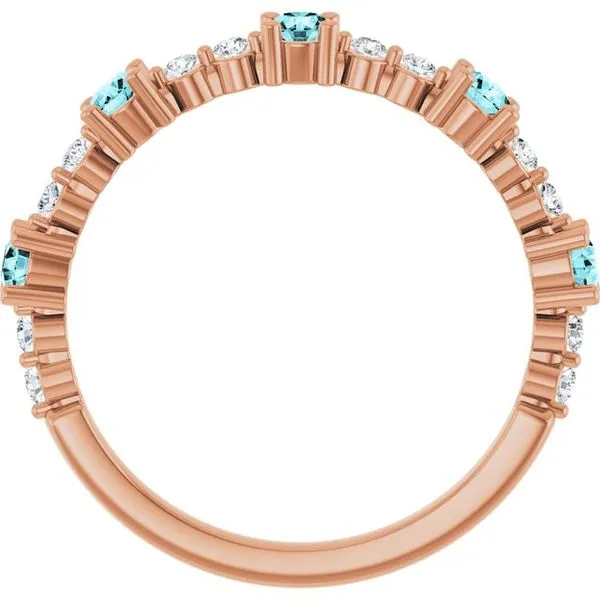 Accented Stackable Ring Image 2 Cherry Street Jewelers Tulsa, OK