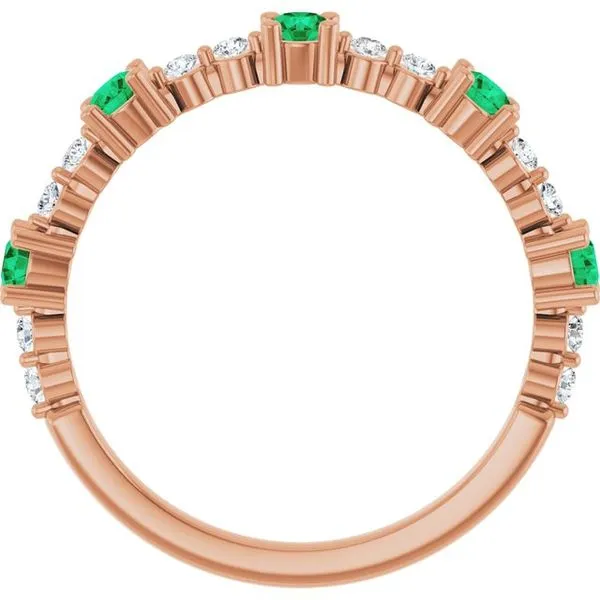 Accented Stackable Ring Image 2 Milan's Jewelry Inc Sarasota, FL