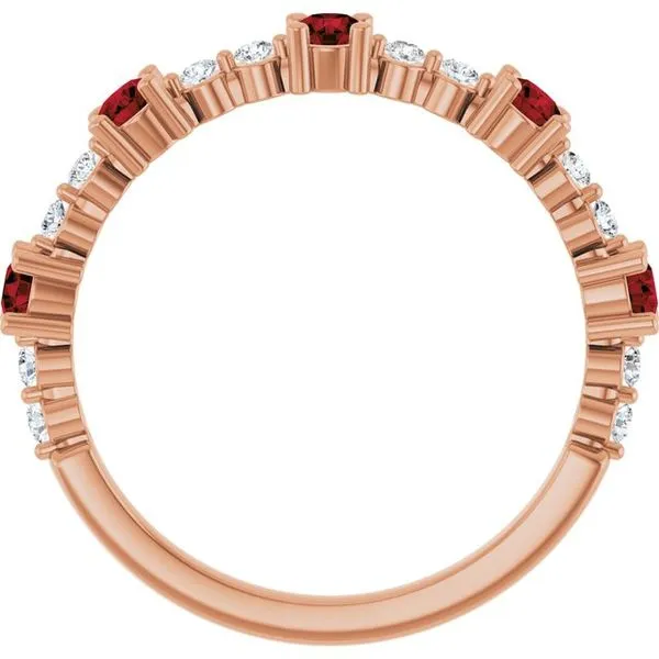 Accented Stackable Ring Image 2 Long Jewelers Chesapeake, VA