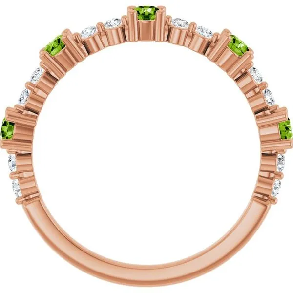 Accented Stackable Ring Image 2 Henry B. Ball Jewelers Canton, OH