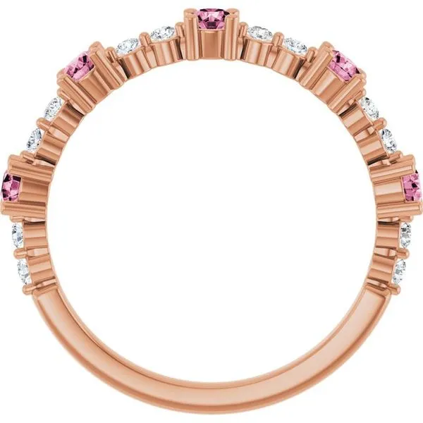 Accented Stackable Ring Image 2 Milan's Jewelry Inc Sarasota, FL