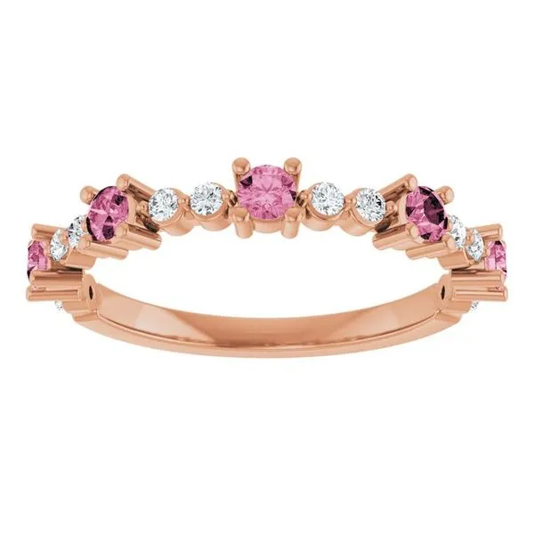 Accented Stackable Ring Image 3 Milan's Jewelry Inc Sarasota, FL