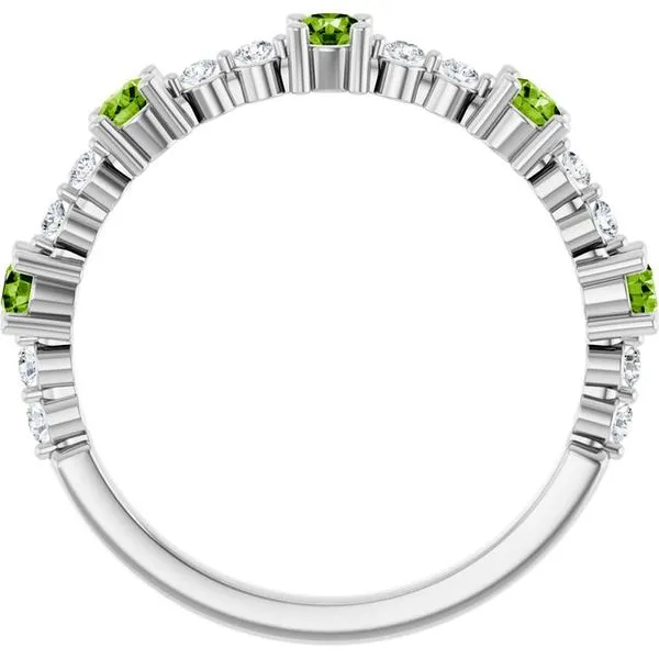 Accented Stackable Ring Image 2 Henry B. Ball Jewelers Canton, OH