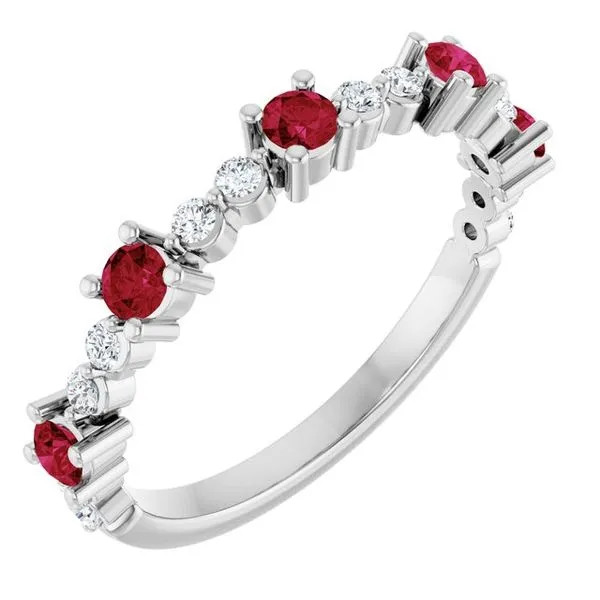 Accented Stackable Ring Henry B. Ball Jewelers Canton, OH