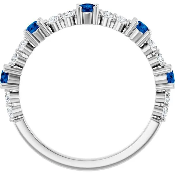 Accented Stackable Ring Image 2 Milan's Jewelry Inc Sarasota, FL