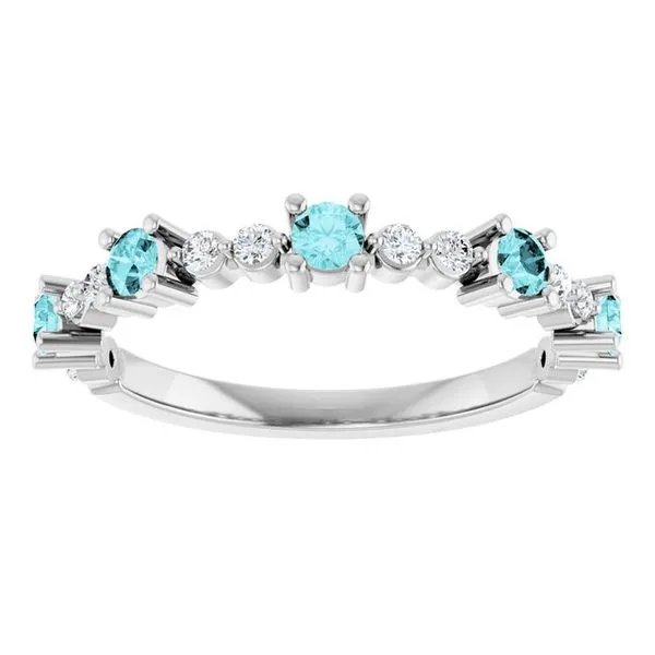 Accented Stackable Ring Image 3 Bauble Patch Jewelers Comstock Park, MI