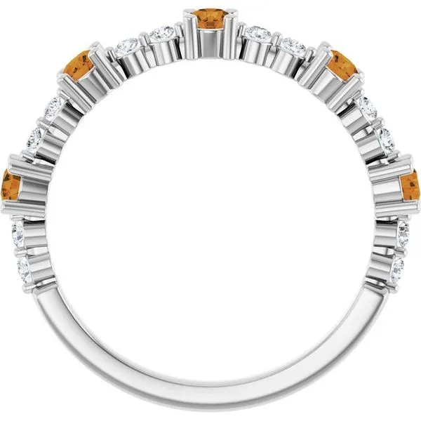 Accented Stackable Ring Image 2 Gysbers Jewelry Waupun, WI