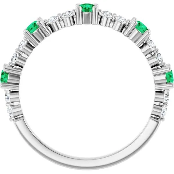 Accented Stackable Ring Image 2 Long Jewelers Chesapeake, VA