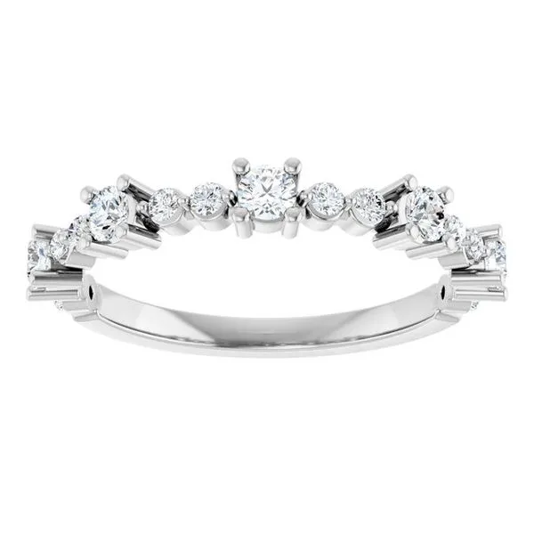 Accented Stackable Ring Image 3 Milan's Jewelry Inc Sarasota, FL