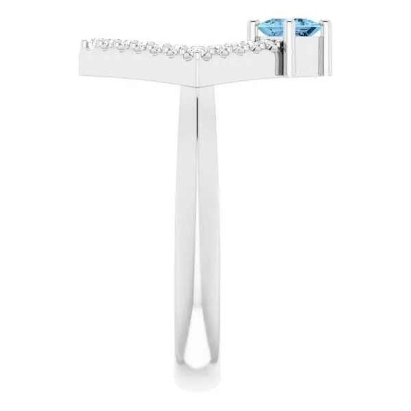 Accented Geometric Ring Image 4 Cherry Street Jewelers Tulsa, OK