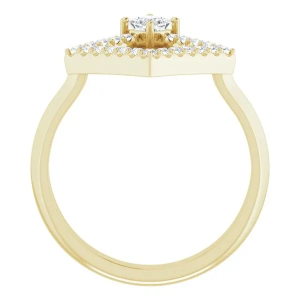 Accented Geometric Ring Image 2 Holly's Jewelry Mountain Home, AR