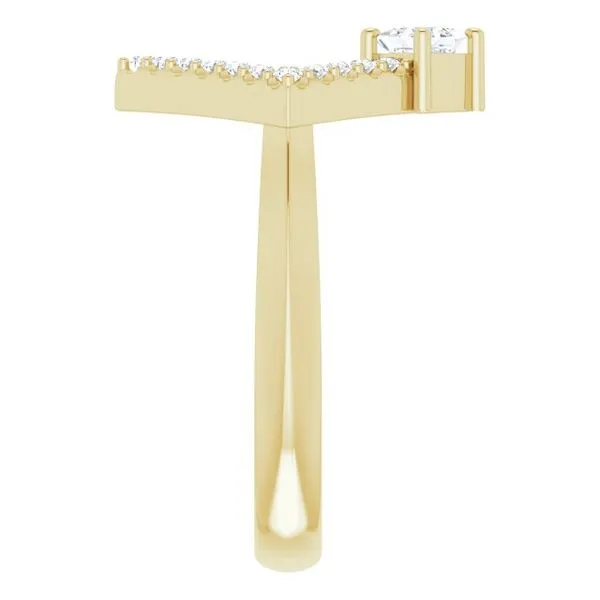 Accented Geometric Ring Image 4 Henry B. Ball Jewelers Canton, OH