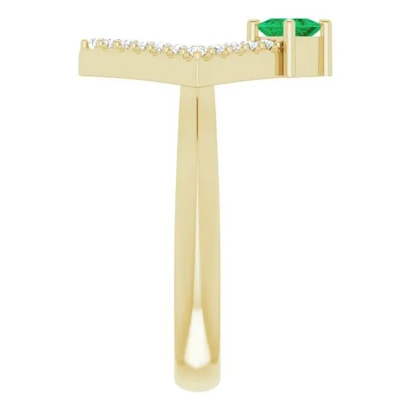 Accented Geometric Ring Image 4 Cherry Street Jewelers Tulsa, OK