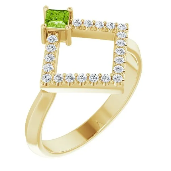 Accented Geometric Ring Henry B. Ball Jewelers Canton, OH