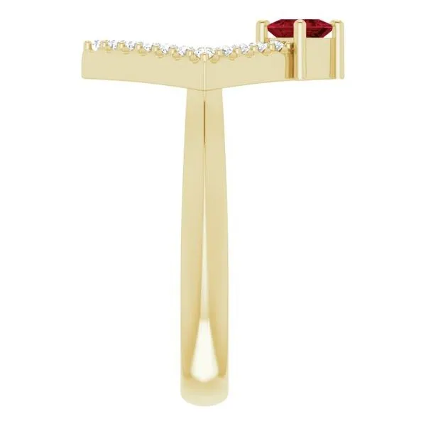 Accented Geometric Ring Image 4 Moseley Diamond Showcase Inc Lexington, SC