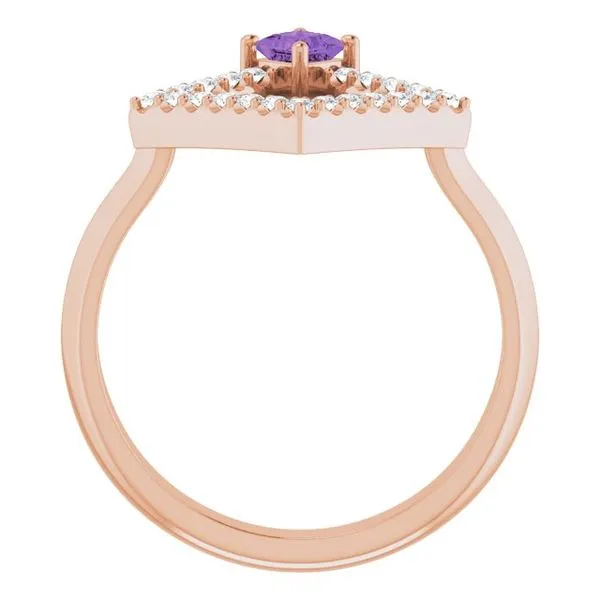 Accented Geometric Ring Image 2 Holly's Jewelry Mountain Home, AR