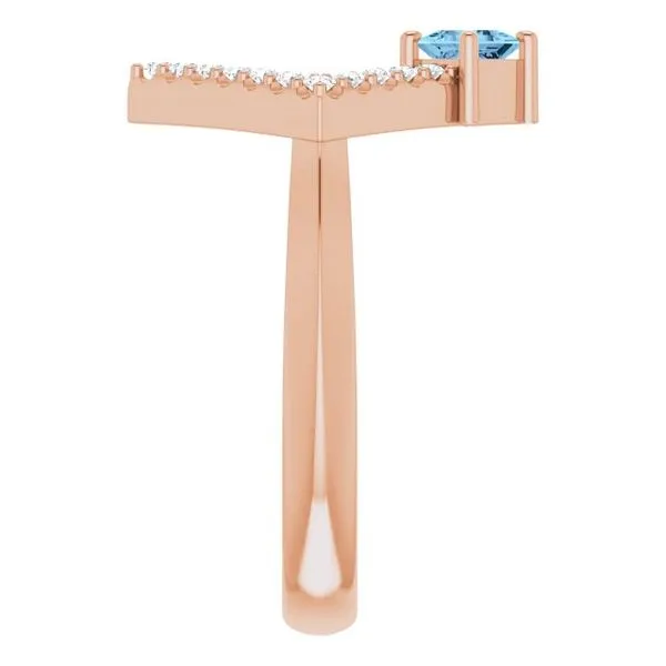 Accented Geometric Ring Image 4 Cherry Street Jewelers Tulsa, OK