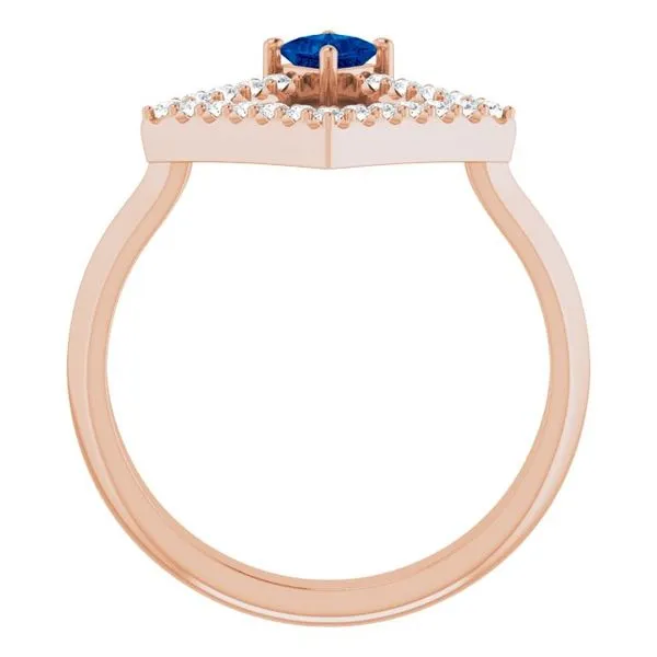 Accented Geometric Ring Image 2 Long Jewelers Chesapeake, VA