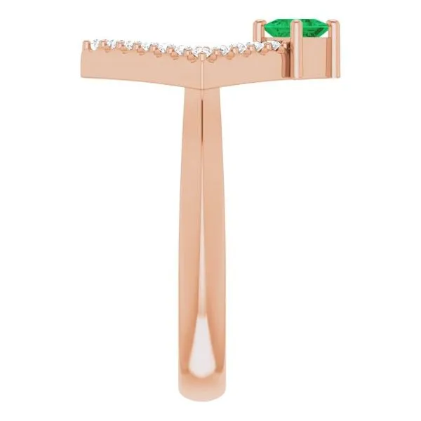 Accented Geometric Ring Image 4 Henry B. Ball Jewelers Canton, OH