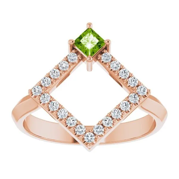 Accented Geometric Ring Image 3 Holly's Jewelry Mountain Home, AR