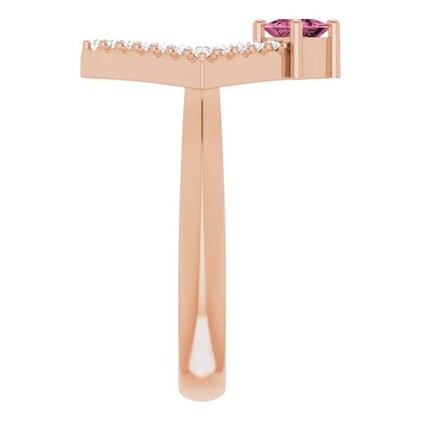 Accented Geometric Ring Image 4 Henry B. Ball Jewelers Canton, OH