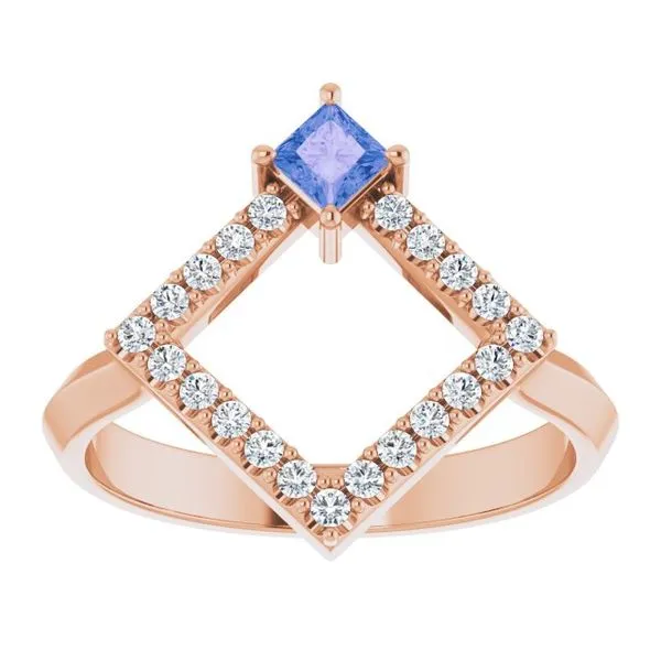 Accented Geometric Ring Image 3 D'Errico Jewelry Scarsdale, NY