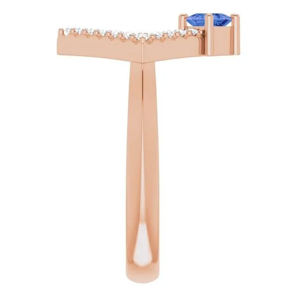 Accented Geometric Ring Image 4 Henry B. Ball Jewelers Canton, OH