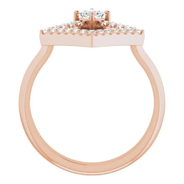 Accented Geometric Ring Image 2 Cherry Street Jewelers Tulsa, OK