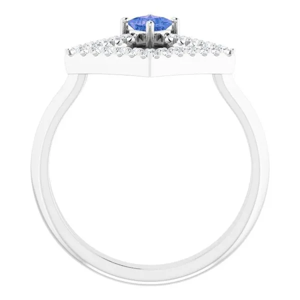 Accented Geometric Ring Image 2 Holly's Jewelry Mountain Home, AR