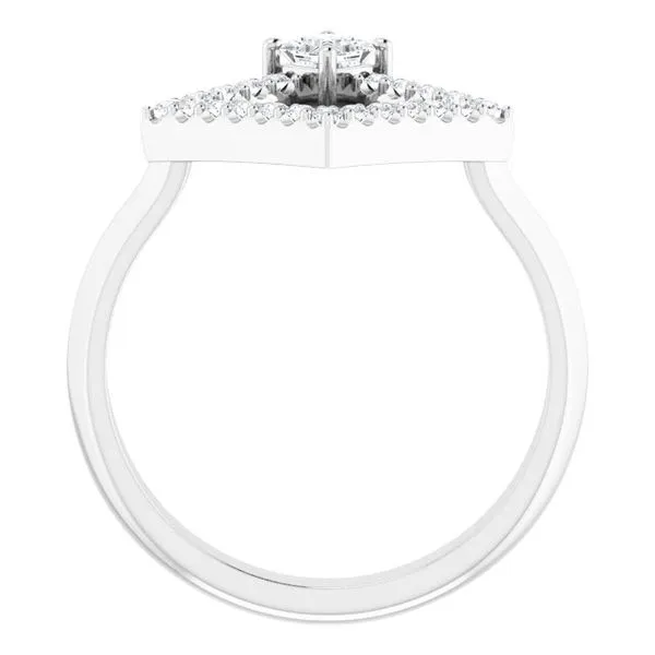 Accented Geometric Ring Image 2 Milan's Jewelry Inc Sarasota, FL